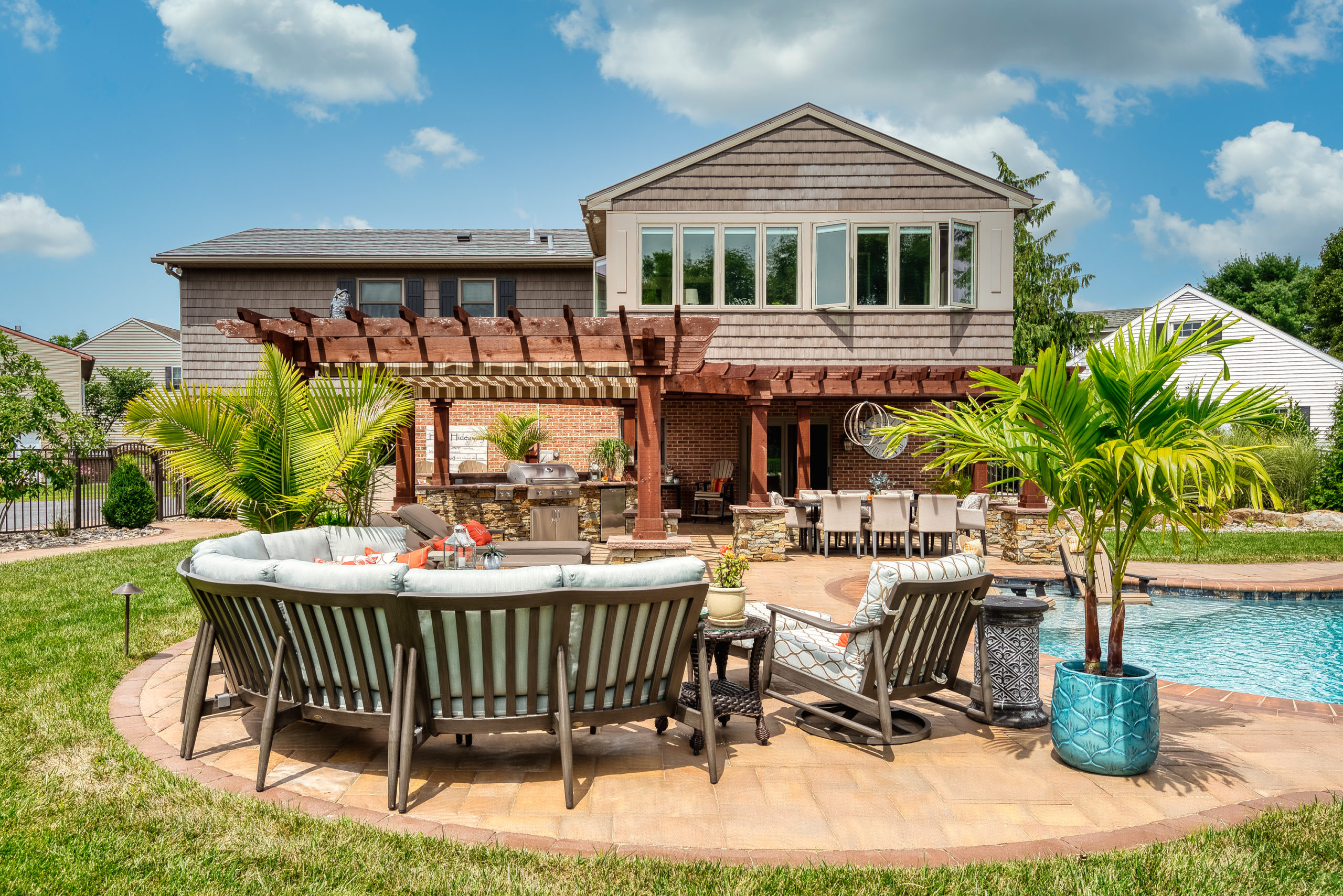 Outdoor living space